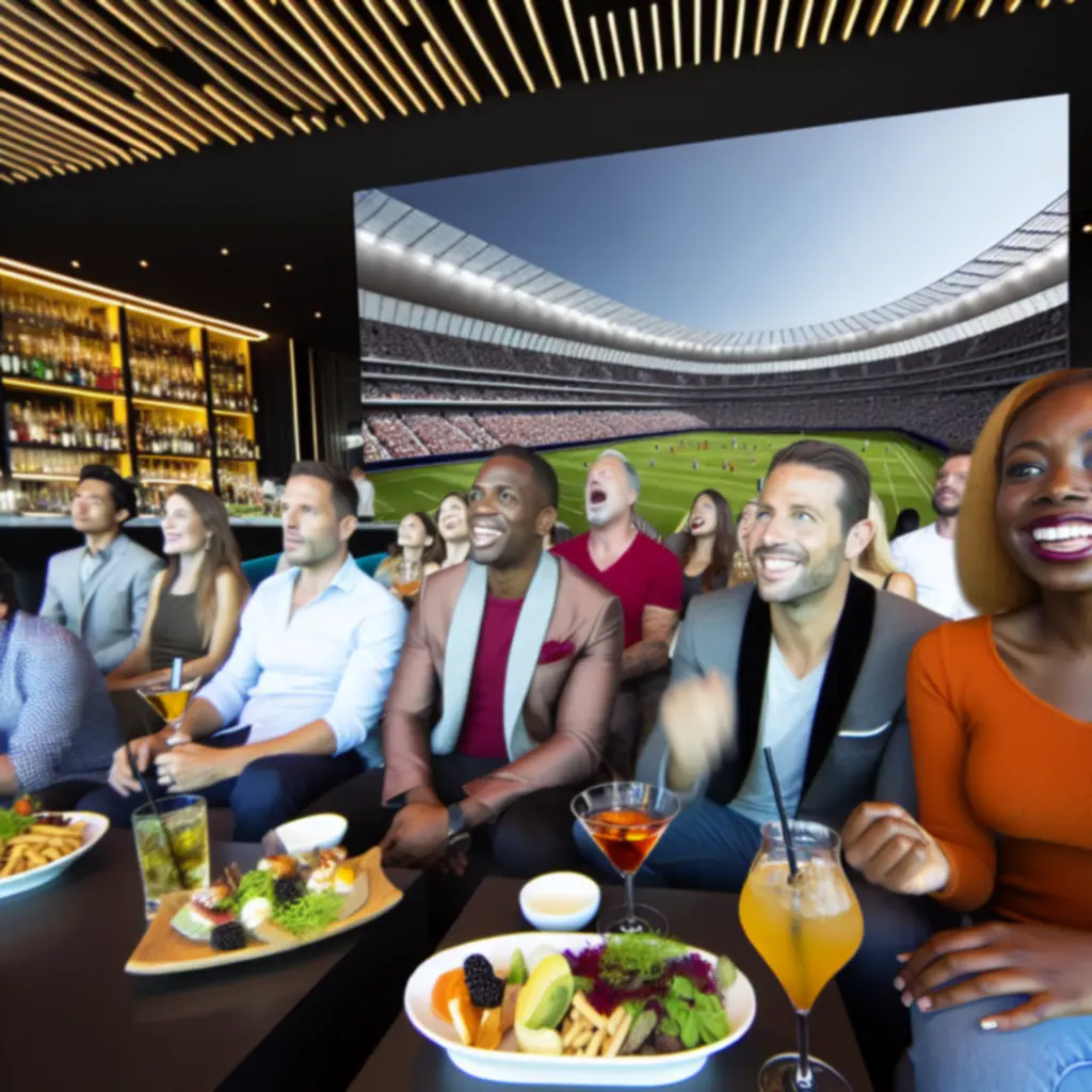 Transmisja sportowa na dużym ekranie w Kool Haft Krzysztof Krzemień